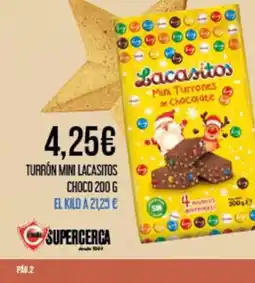 Claudio LACASITOS Turrón mini choco oferta