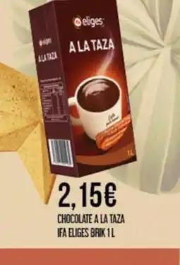 Claudio Chocolate a la taza ifa eliges brik oferta