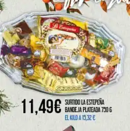 Claudio Surtido la estepeña bandeja plateada oferta