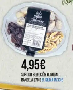 Claudio Surtido selección el nogal bandeja oferta