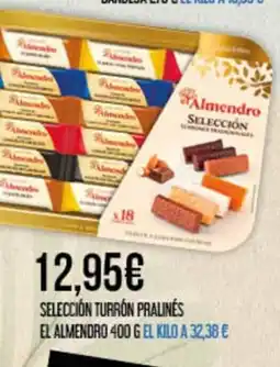 Claudio EL ALMENDRO Selección turrón pralines oferta