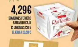 Claudio Bombones ferrero raffaello caja 15 unidades oferta