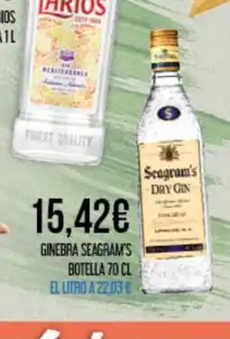Claudio SEAGRAM'S Ginebra oferta