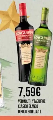 Claudio Vermouth yzaguirre clásico blanco rojo botella oferta