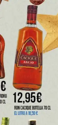 Claudio Ron cacique botella oferta