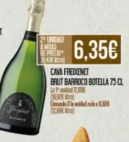 Claudio Cava freixenet brut barroco botella oferta