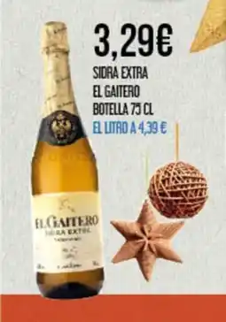 Claudio Sidra extra el gaitero botella oferta