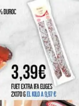 Claudio Fuet extra ifa eliges oferta