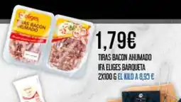 Claudio Tras bacon ahumado tiras bacon ahumado ifa eliges barqueta oferta