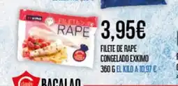 Claudio EXKIMO Filete de rape congelado oferta