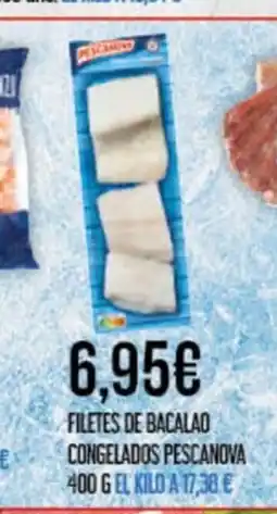 Claudio PESCANOVA Filetes de bacalao congelados oferta