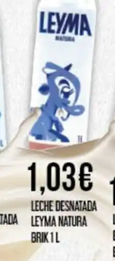 Claudio Leche desnatada leyma natural brik oferta