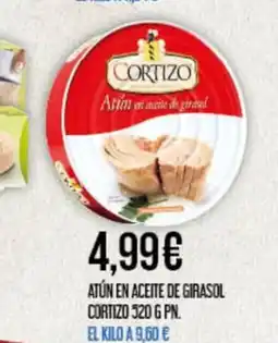 Claudio CORTIZO Atún en aceite de girasol oferta