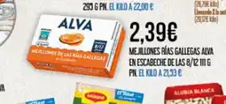 Claudio Mejillones rías gallegas alva en escabeche de las 8/12 oferta