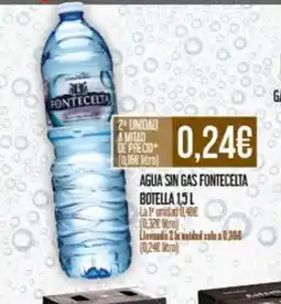 Claudio FONTECELTA Agua sin gas oferta