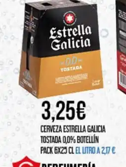Claudio Cerveza estrella galicia tostada 0,0% botellín oferta