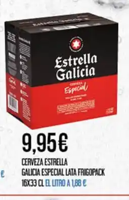 Claudio Cerveza estrella galicia especial lata frigopack oferta