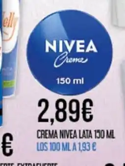 Claudio Crema nivea lata oferta