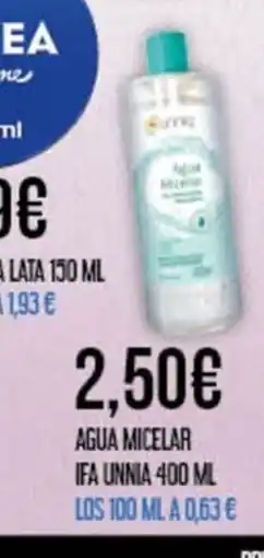 Claudio Agua micelar ifa unnia oferta