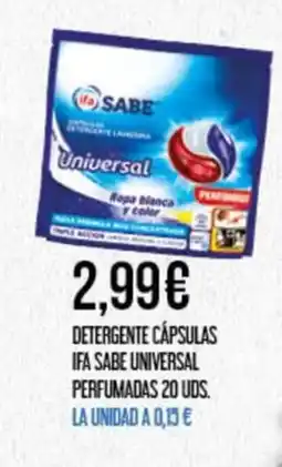 Claudio Detergente cápsulas ifa sabe universal perfumadas oferta