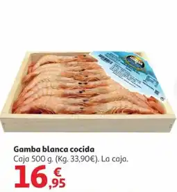 Alcampo Gamba blanca cocida oferta