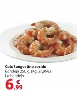 Alcampo Cola langostino cocida oferta