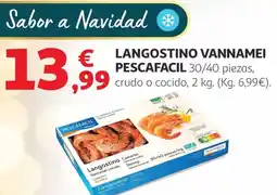 Alcampo PESCAFACIL Langostino vannamei oferta
