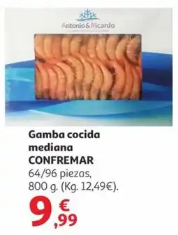 Alcampo CONFREMAR Gamba cocida mediana oferta