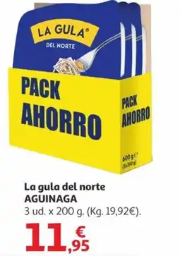 Alcampo La gula del norte aguinaga oferta