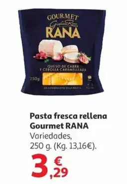 Alcampo RANA Pasta fresca rellena Gourmet oferta