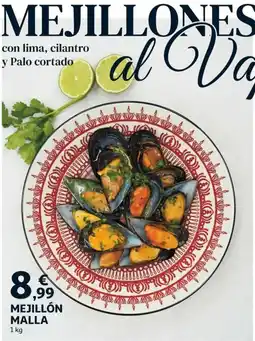 Alcampo Mejillón malla oferta