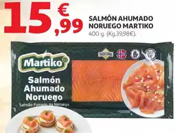 Alcampo MARTIKO Salmón ahumado noruego oferta