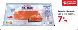 Alcampo AUCHAN Salmón ahumado oferta