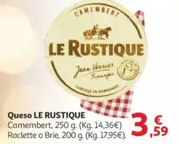 Alcampo LE RUSTIQUE Queso oferta
