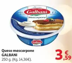 Alcampo GALBANI Queso mascarpone oferta