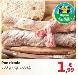 Alcampo Pan rizado oferta