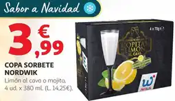 Alcampo Copa sorbete nordwik oferta