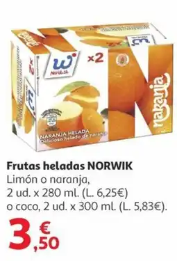 Alcampo NORWIK Frutas heladas oferta