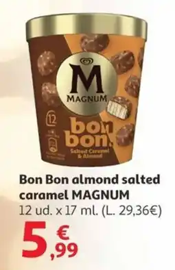 Alcampo MAGNUM Bon Bon almond salted caramel oferta