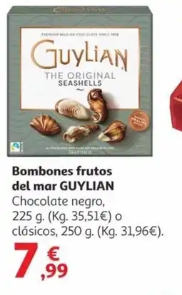 Alcampo GUYLIAN Bombones frutos del mar oferta
