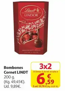 Alcampo LINDT Bombones Cornet oferta