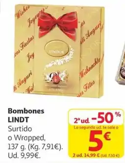 Alcampo LINDT Bombones oferta
