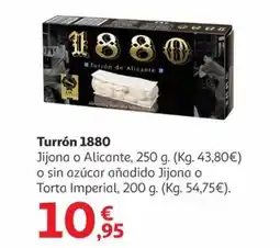 Alcampo 1880 Turrón oferta