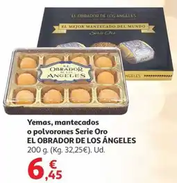 Alcampo EL OBRADOR DE LOS ÁNGELES Yemas, mantecados o polvorones Serie Oro oferta