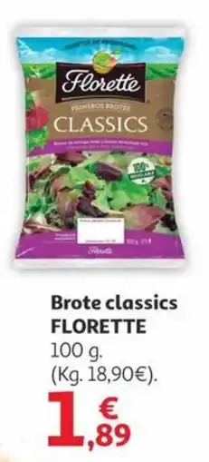 Alcampo FLORETTE Brote classics oferta