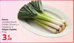 Alcampo Puerro oferta