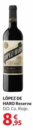 Alcampo LÓPEZ DE HARO Reserva oferta