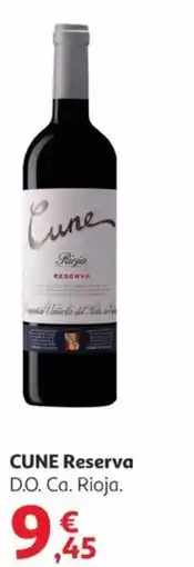 Alcampo CUNE Reserva oferta