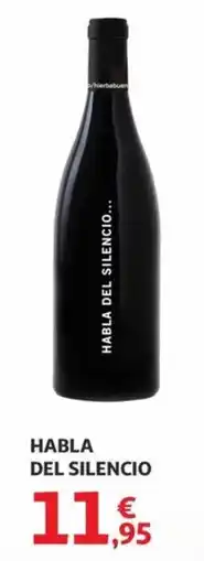 Alcampo HABLA DEL SILENCIO oferta