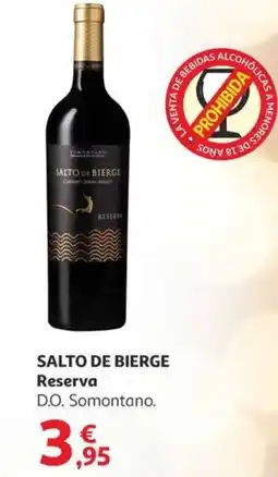Alcampo SALTO DE BIERGE Reserva D.O. Somontano. oferta